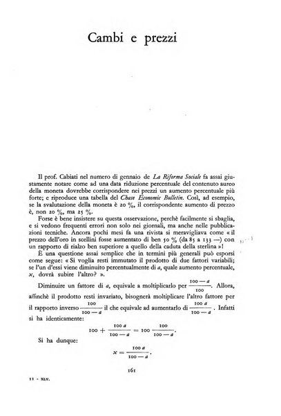 La riforma sociale rassegna di scienze sociali e politiche