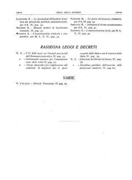 Il foro amministrativo raccolta di giurisprudenza amministrativa e finanziaria