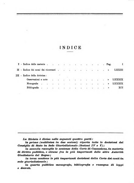 Il foro amministrativo raccolta di giurisprudenza amministrativa e finanziaria