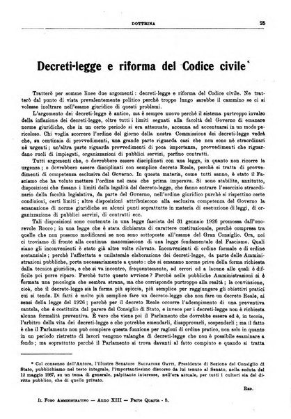 Il foro amministrativo raccolta di giurisprudenza amministrativa e finanziaria