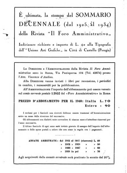 Il foro amministrativo raccolta di giurisprudenza amministrativa e finanziaria