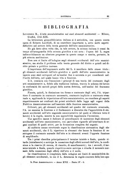 Il foro amministrativo raccolta di giurisprudenza amministrativa e finanziaria