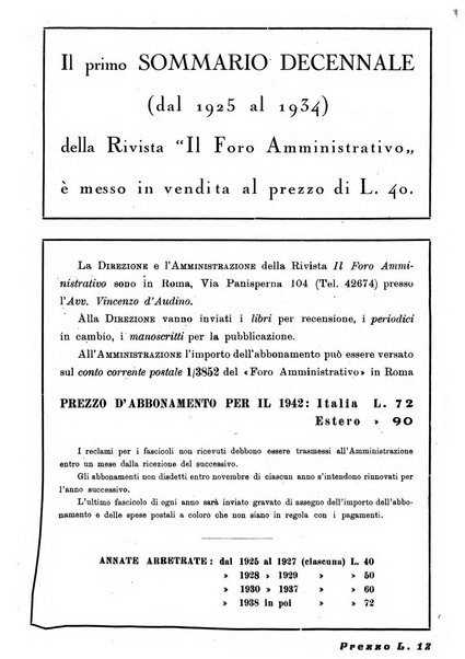 Il foro amministrativo raccolta di giurisprudenza amministrativa e finanziaria