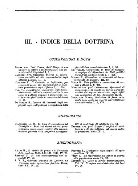 Il foro amministrativo raccolta di giurisprudenza amministrativa e finanziaria