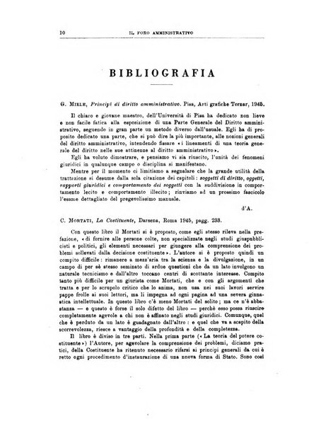 Il foro amministrativo raccolta di giurisprudenza amministrativa e finanziaria