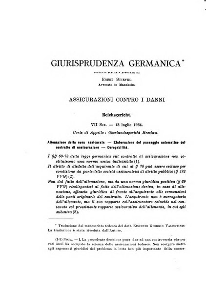 Assicurazioni rivista di diritto, economia e finanza delle assicurazioni private