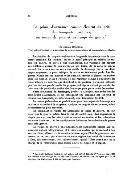 Assicurazioni rivista di diritto, economia e finanza delle assicurazioni private