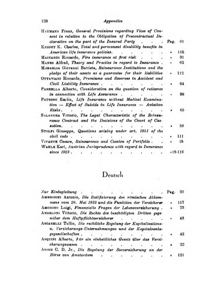 Assicurazioni rivista di diritto, economia e finanza delle assicurazioni private