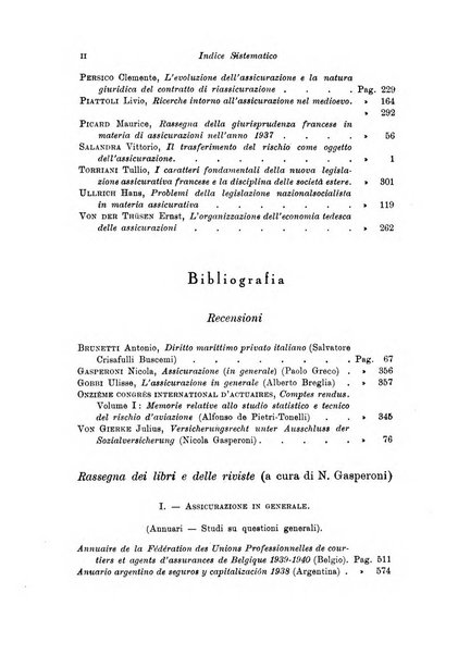 Assicurazioni rivista di diritto, economia e finanza delle assicurazioni private