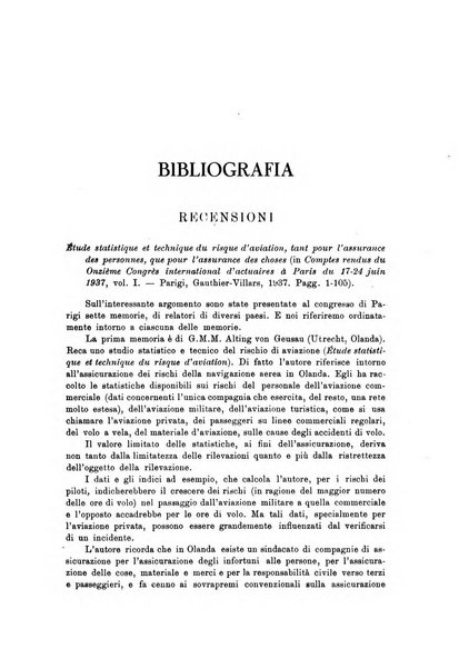 Assicurazioni rivista di diritto, economia e finanza delle assicurazioni private