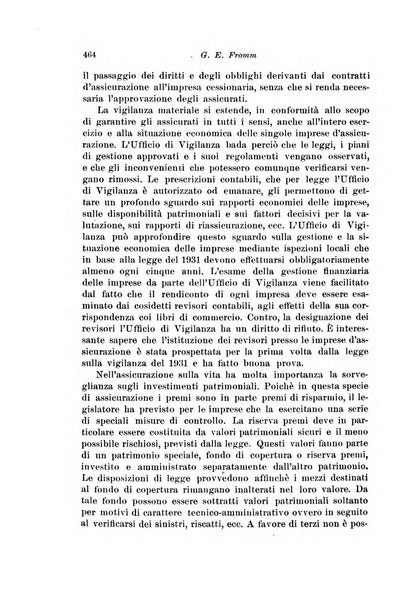 Assicurazioni rivista di diritto, economia e finanza delle assicurazioni private