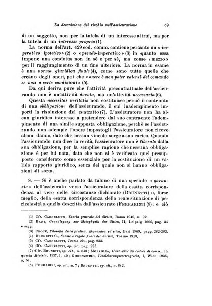 Assicurazioni rivista di diritto, economia e finanza delle assicurazioni private