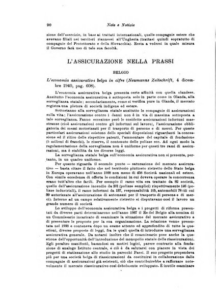 Assicurazioni rivista di diritto, economia e finanza delle assicurazioni private