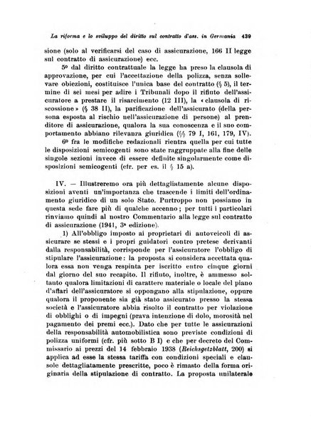 Assicurazioni rivista di diritto, economia e finanza delle assicurazioni private