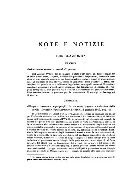 Assicurazioni rivista di diritto, economia e finanza delle assicurazioni private