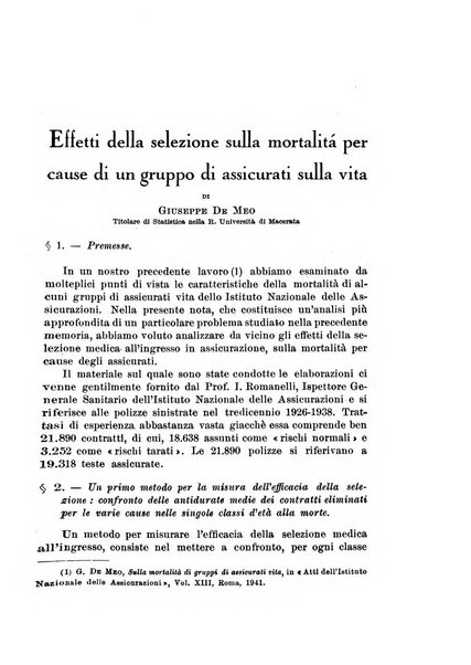 Assicurazioni rivista di diritto, economia e finanza delle assicurazioni private