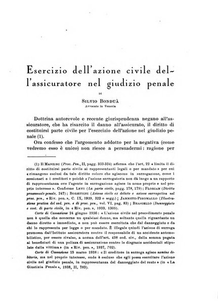 Assicurazioni rivista di diritto, economia e finanza delle assicurazioni private