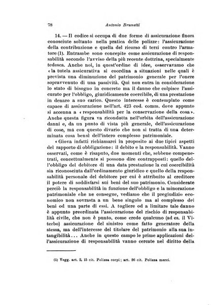 Assicurazioni rivista di diritto, economia e finanza delle assicurazioni private