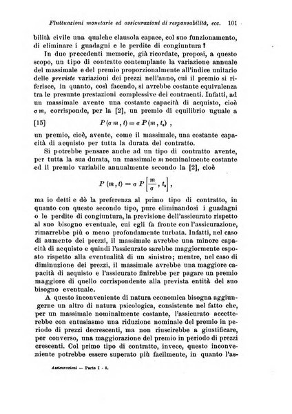 Assicurazioni rivista di diritto, economia e finanza delle assicurazioni private