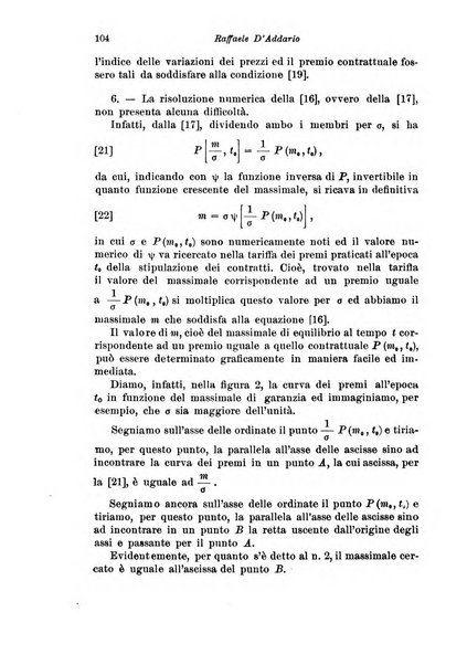 Assicurazioni rivista di diritto, economia e finanza delle assicurazioni private