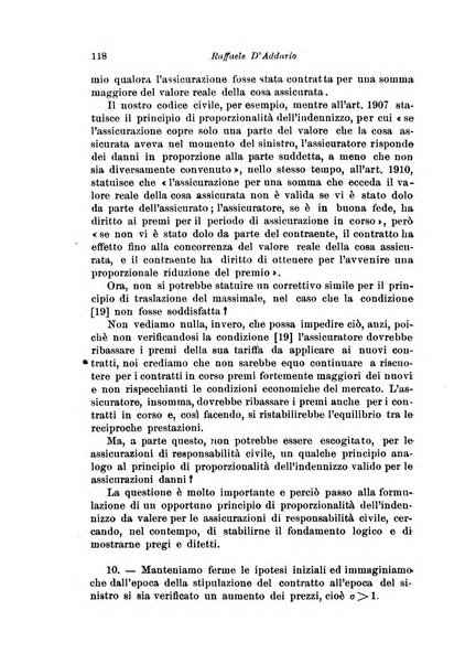 Assicurazioni rivista di diritto, economia e finanza delle assicurazioni private