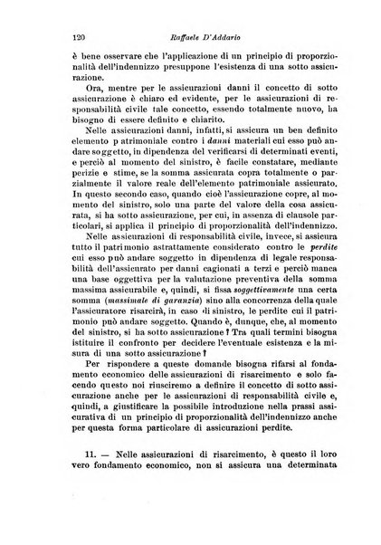 Assicurazioni rivista di diritto, economia e finanza delle assicurazioni private