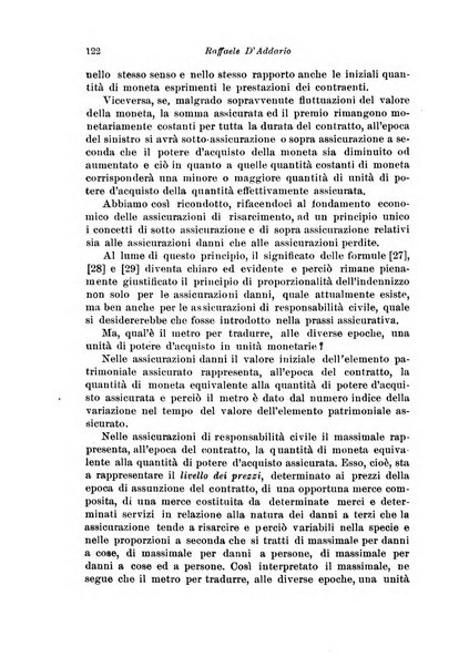 Assicurazioni rivista di diritto, economia e finanza delle assicurazioni private