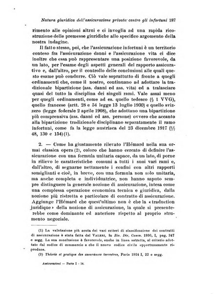 Assicurazioni rivista di diritto, economia e finanza delle assicurazioni private