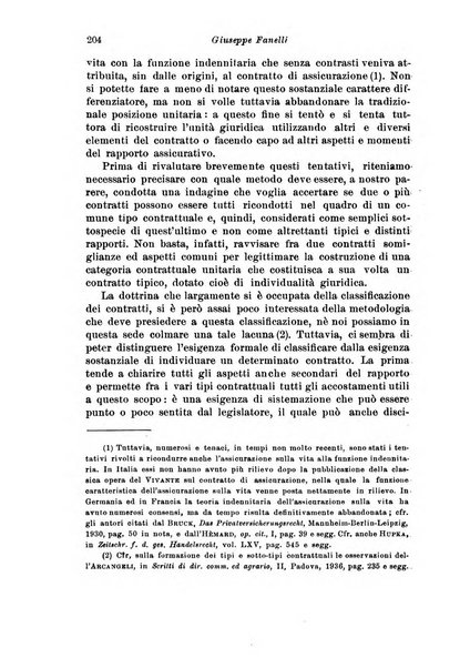 Assicurazioni rivista di diritto, economia e finanza delle assicurazioni private