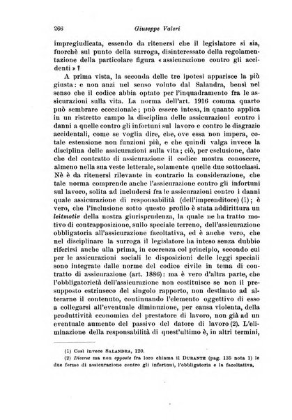 Assicurazioni rivista di diritto, economia e finanza delle assicurazioni private