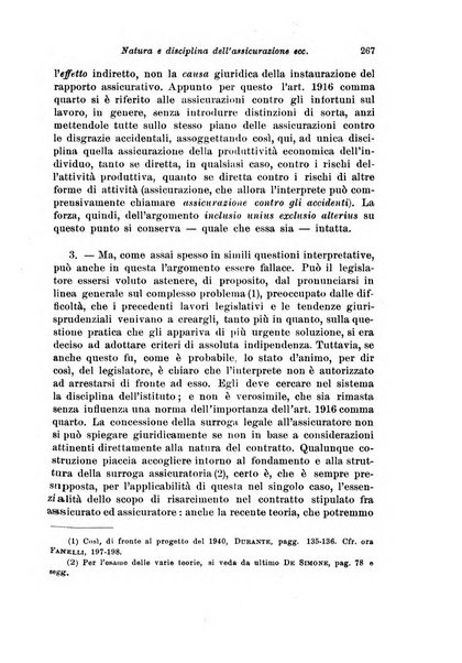 Assicurazioni rivista di diritto, economia e finanza delle assicurazioni private