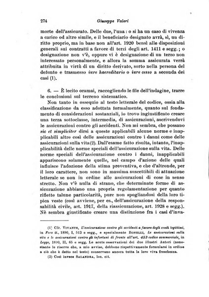 Assicurazioni rivista di diritto, economia e finanza delle assicurazioni private