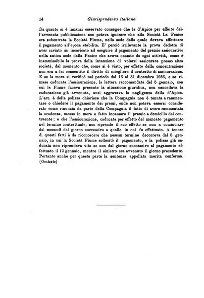 Assicurazioni rivista di diritto, economia e finanza delle assicurazioni private