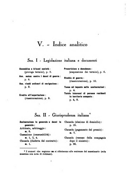 Assicurazioni rivista di diritto, economia e finanza delle assicurazioni private