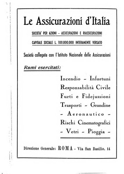 Assicurazioni rivista di diritto, economia e finanza delle assicurazioni private