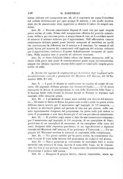 Studi senesi nel Circolo giuridico della R. Universita