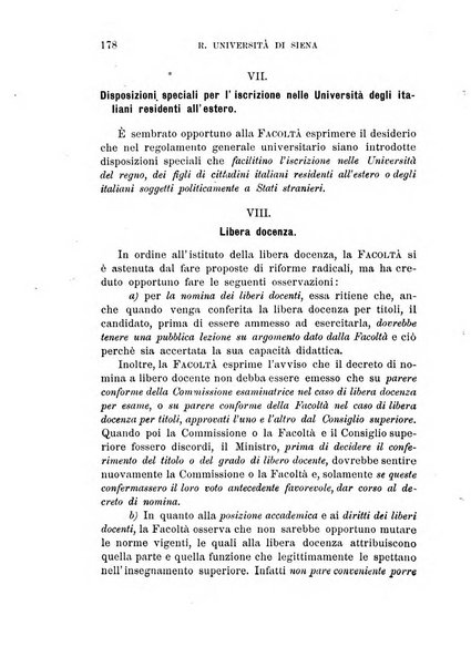 Studi senesi nel Circolo giuridico della R. Universita