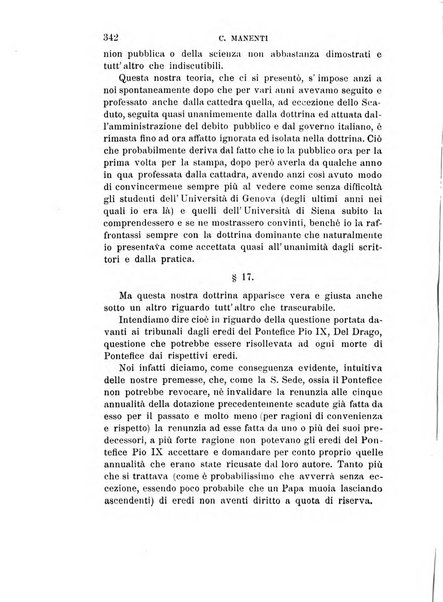 Studi senesi nel Circolo giuridico della R. Universita