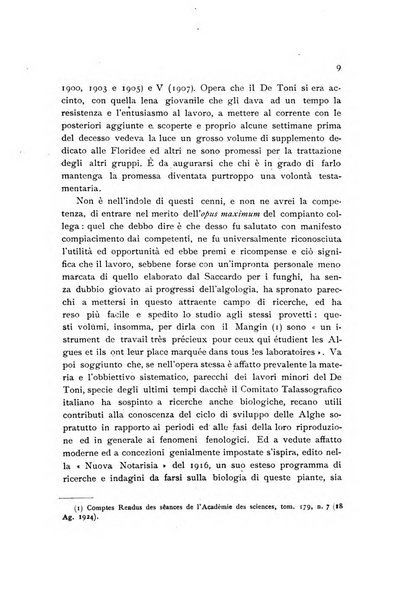 Archivio botanico per la sistematica, fitogeografia e genetica (storica e sperimentale) e Bollettino dell'Istituto botanico della R. Università di Modena