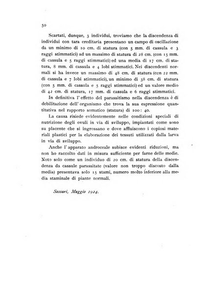 Archivio botanico per la sistematica, fitogeografia e genetica (storica e sperimentale) e Bollettino dell'Istituto botanico della R. Università di Modena