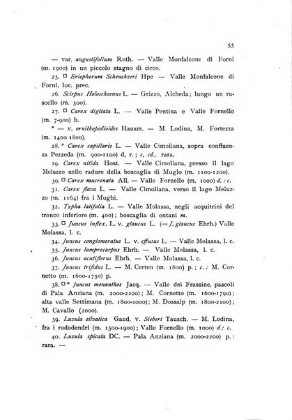 Archivio botanico per la sistematica, fitogeografia e genetica (storica e sperimentale) e Bollettino dell'Istituto botanico della R. Università di Modena