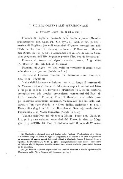 Archivio botanico per la sistematica, fitogeografia e genetica (storica e sperimentale) e Bollettino dell'Istituto botanico della R. Università di Modena