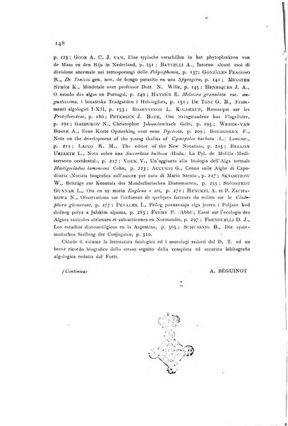 Archivio botanico per la sistematica, fitogeografia e genetica (storica e sperimentale) e Bollettino dell'Istituto botanico della R. Università di Modena