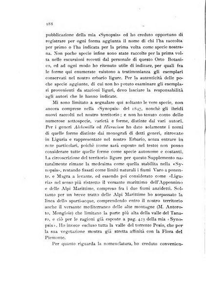 Archivio botanico per la sistematica, fitogeografia e genetica (storica e sperimentale) e Bollettino dell'Istituto botanico della R. Università di Modena