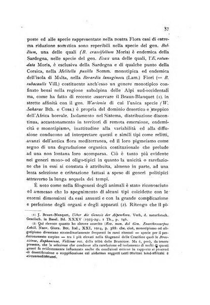 Archivio botanico per la sistematica, fitogeografia e genetica (storica e sperimentale) e Bollettino dell'Istituto botanico della R. Università di Modena