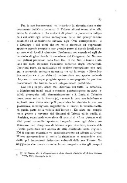 Archivio botanico per la sistematica, fitogeografia e genetica (storica e sperimentale) e Bollettino dell'Istituto botanico della R. Università di Modena