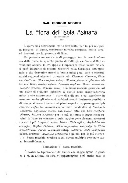 Archivio botanico per la sistematica, fitogeografia e genetica (storica e sperimentale) e Bollettino dell'Istituto botanico della R. Università di Modena