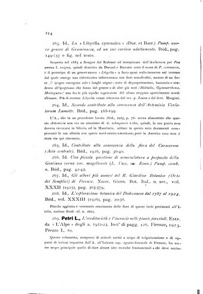 Archivio botanico per la sistematica, fitogeografia e genetica (storica e sperimentale) e Bollettino dell'Istituto botanico della R. Università di Modena