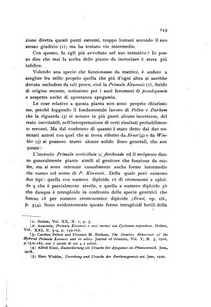 Archivio botanico per la sistematica, fitogeografia e genetica (storica e sperimentale) e Bollettino dell'Istituto botanico della R. Università di Modena