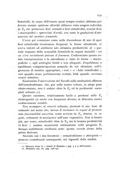 Archivio botanico per la sistematica, fitogeografia e genetica (storica e sperimentale) e Bollettino dell'Istituto botanico della R. Università di Modena